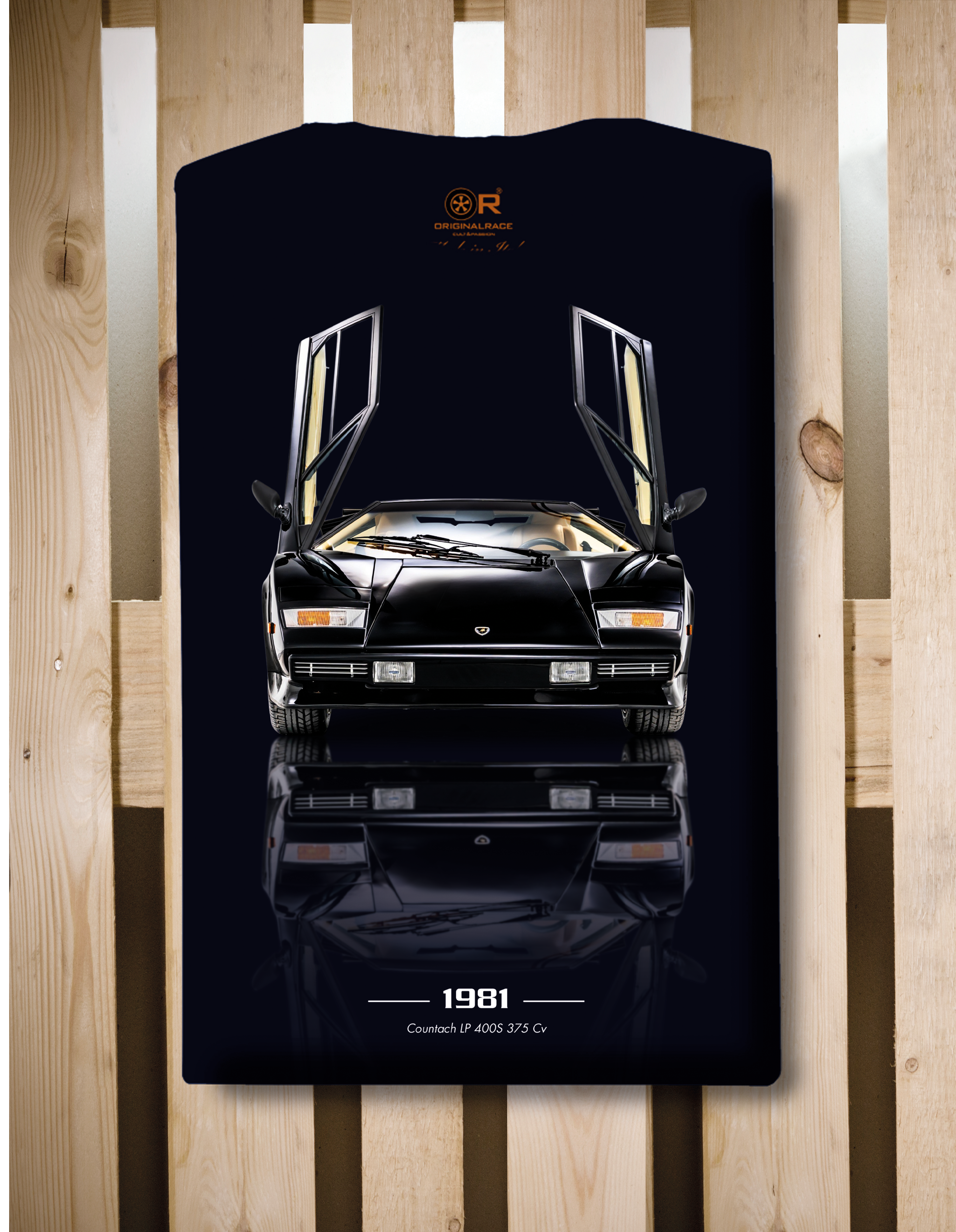 T-shirt manica corta Countach LP 400S 1981