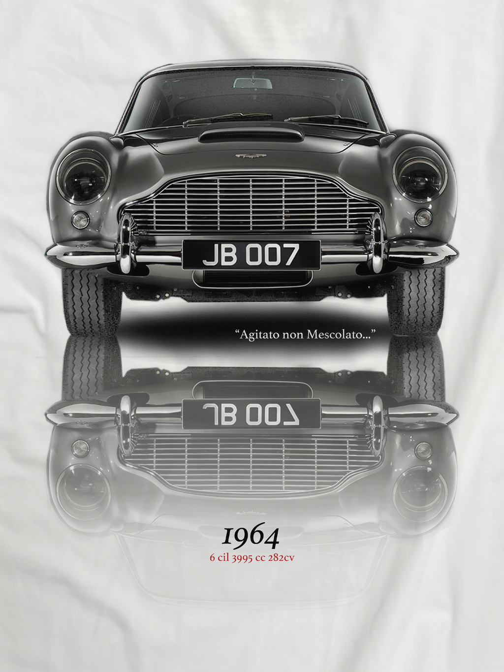 T-shirt manica corta DB5 James Bond