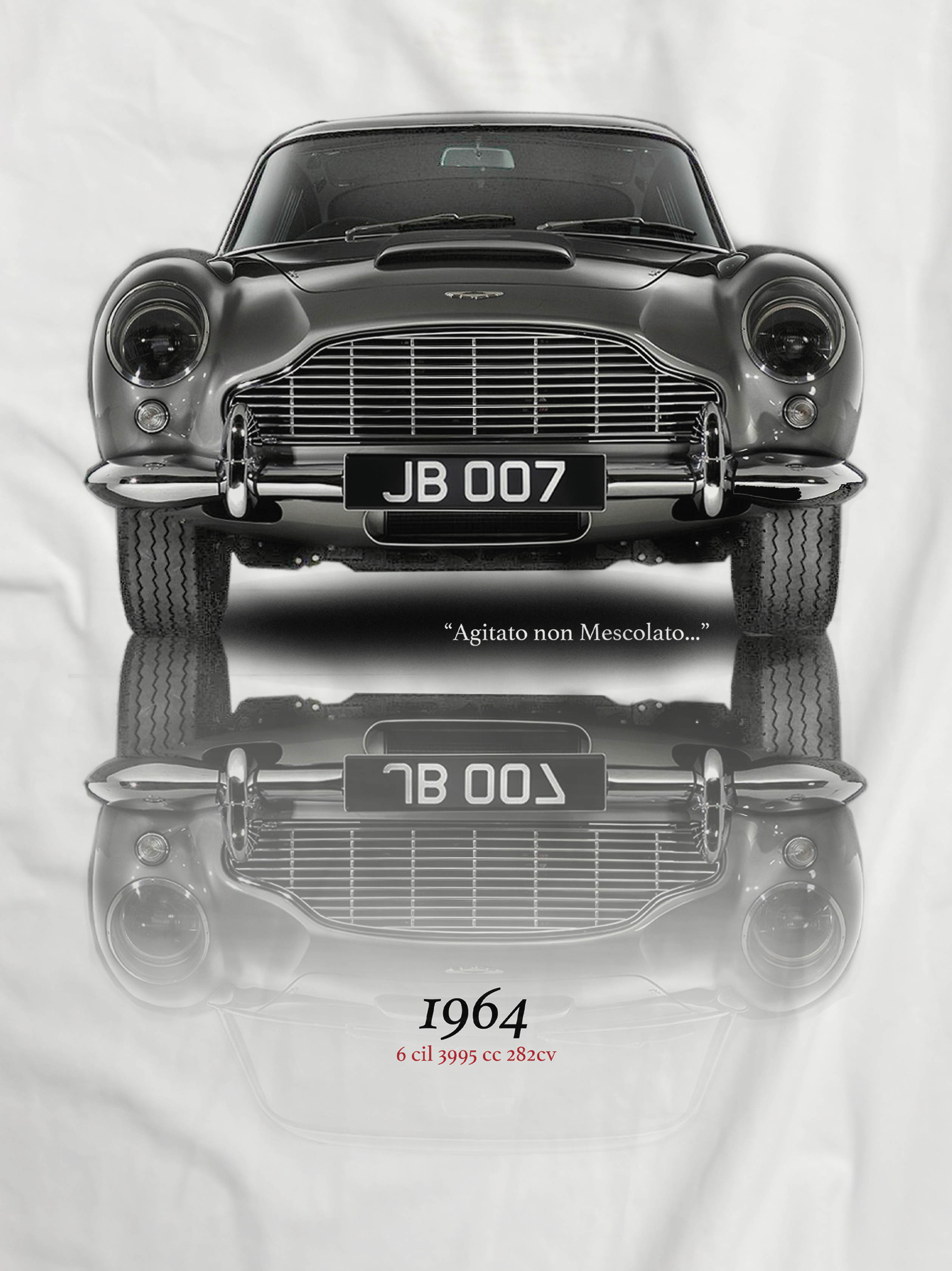 T-shirt manica corta DB5 James Bond