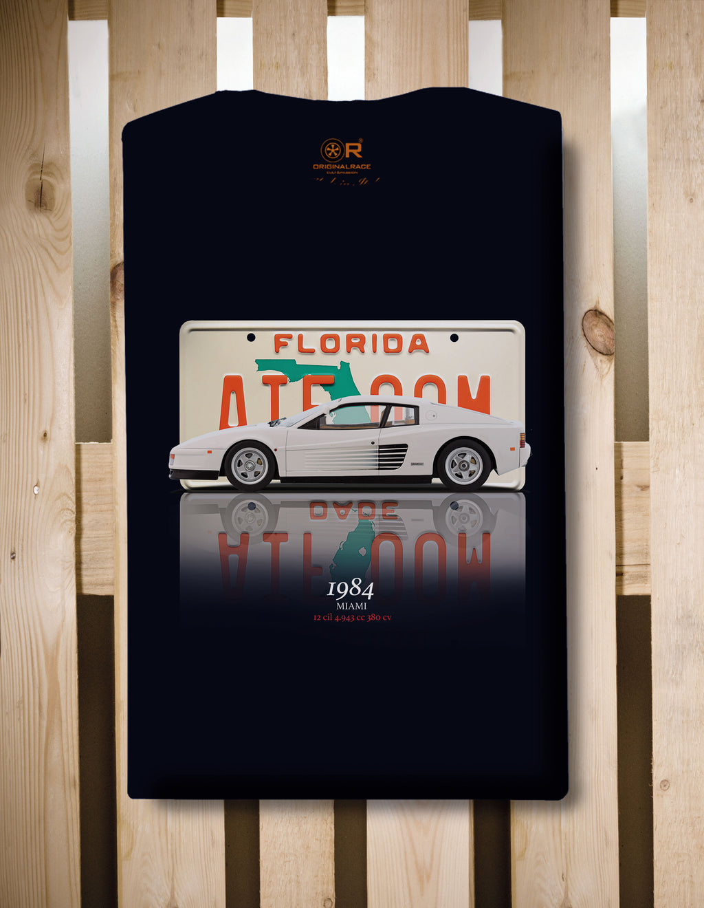 T-shirt manica corta Miami Vice