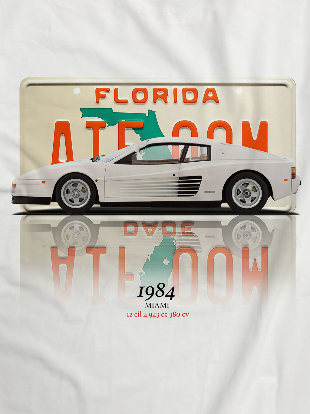 T-shirt manica corta Miami Vice