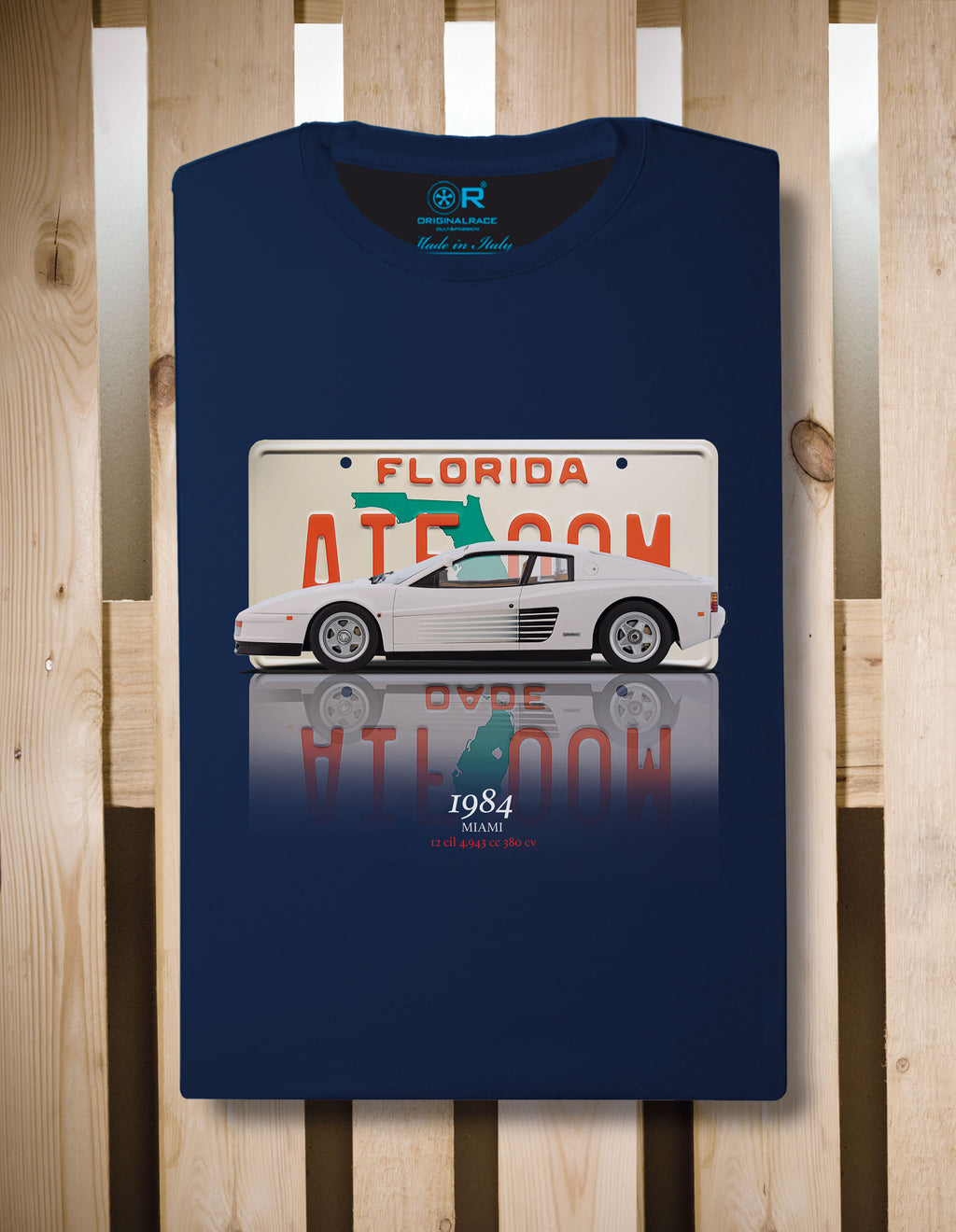 T-shirt manica corta Miami Vice