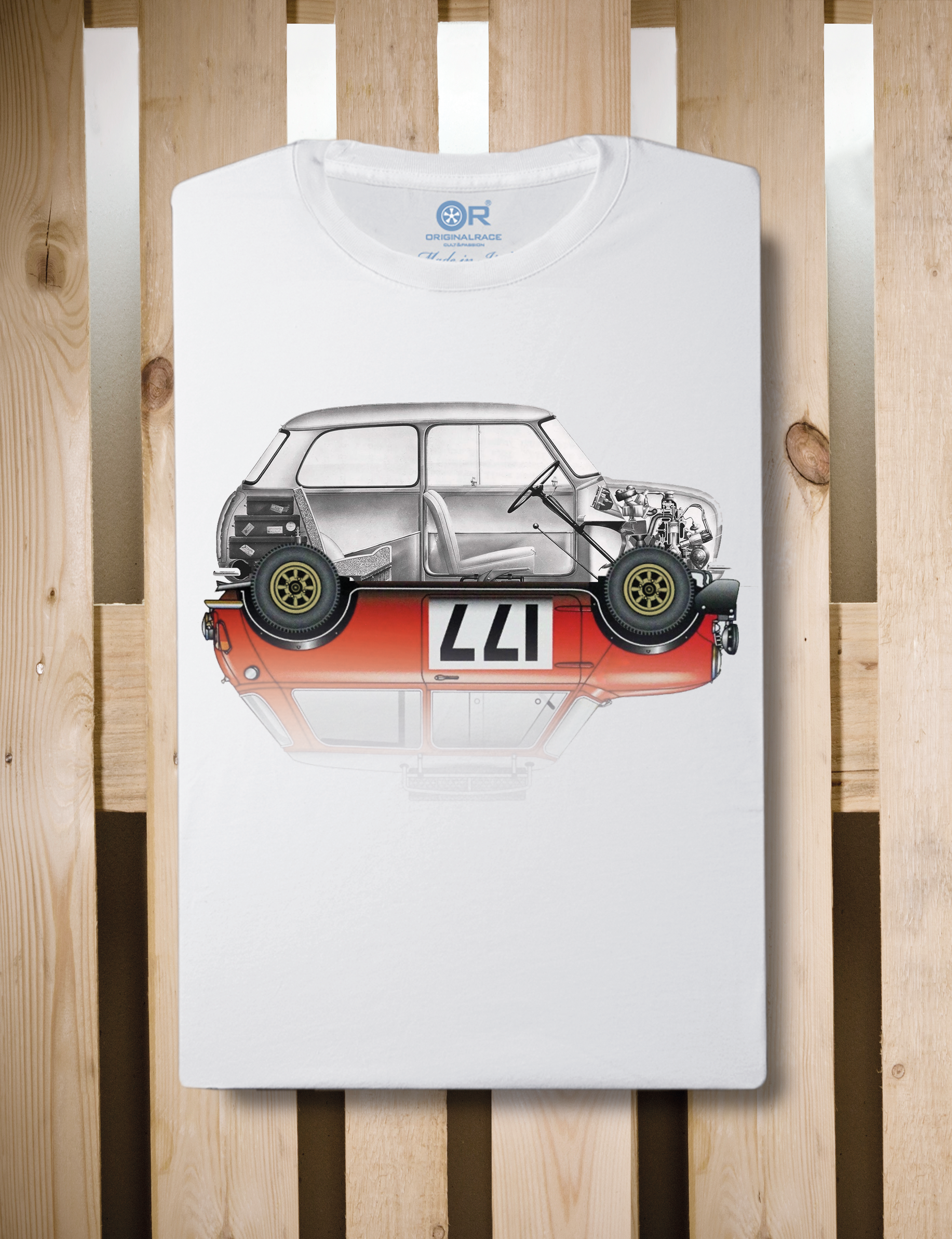 T-shirt manica corta Mini Tecnica Outlet cotone 100% organico