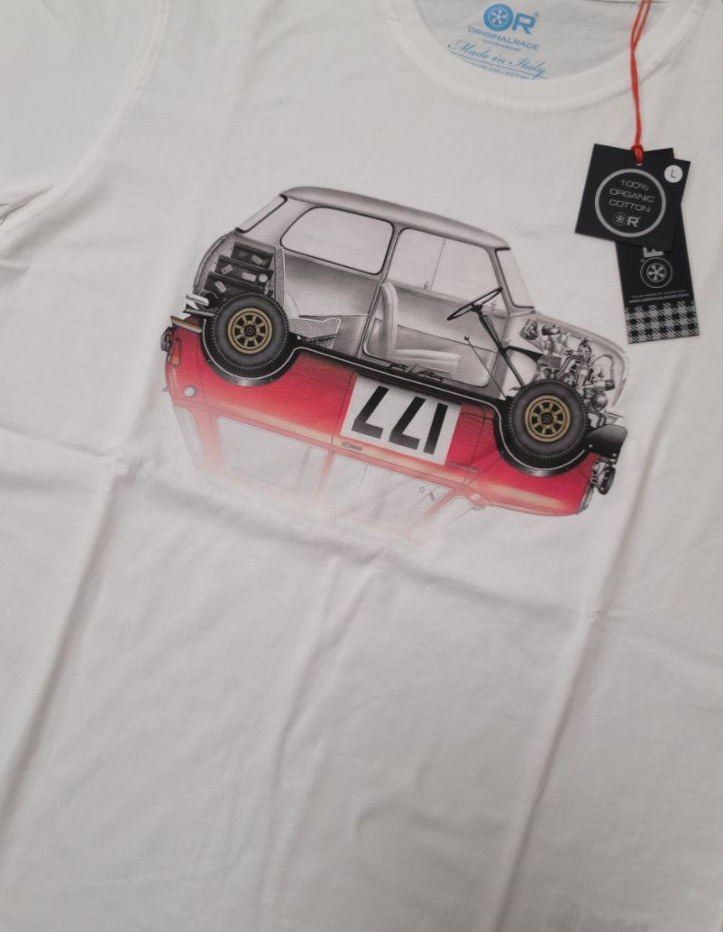 T-shirt manica corta Mini Tecnica Outlet cotone 100% organico