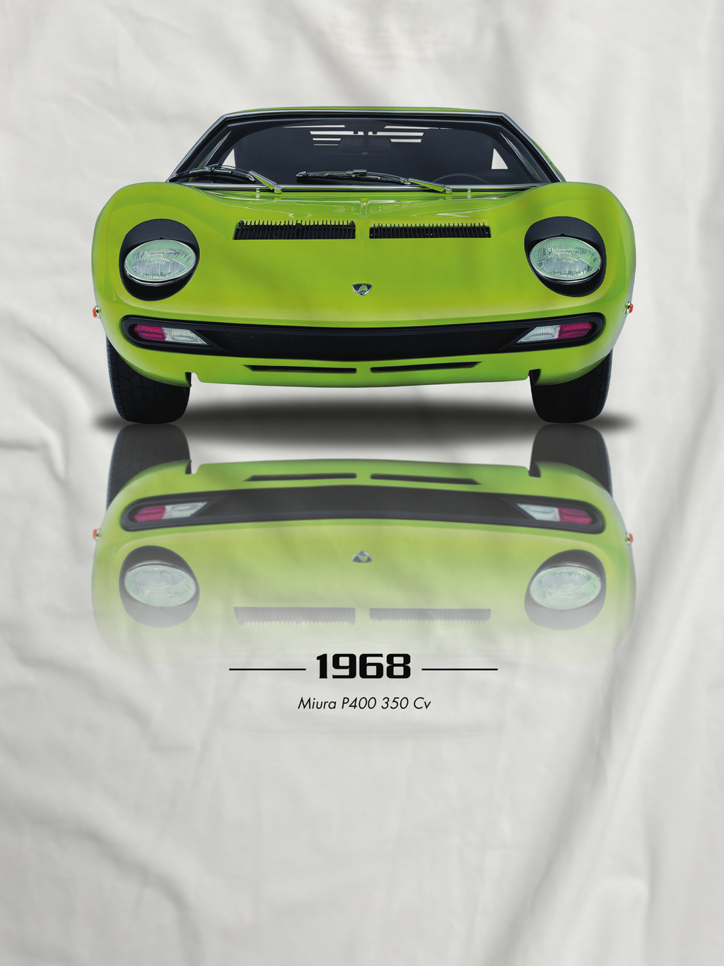 T-shirt manica corta Miura P400 Front