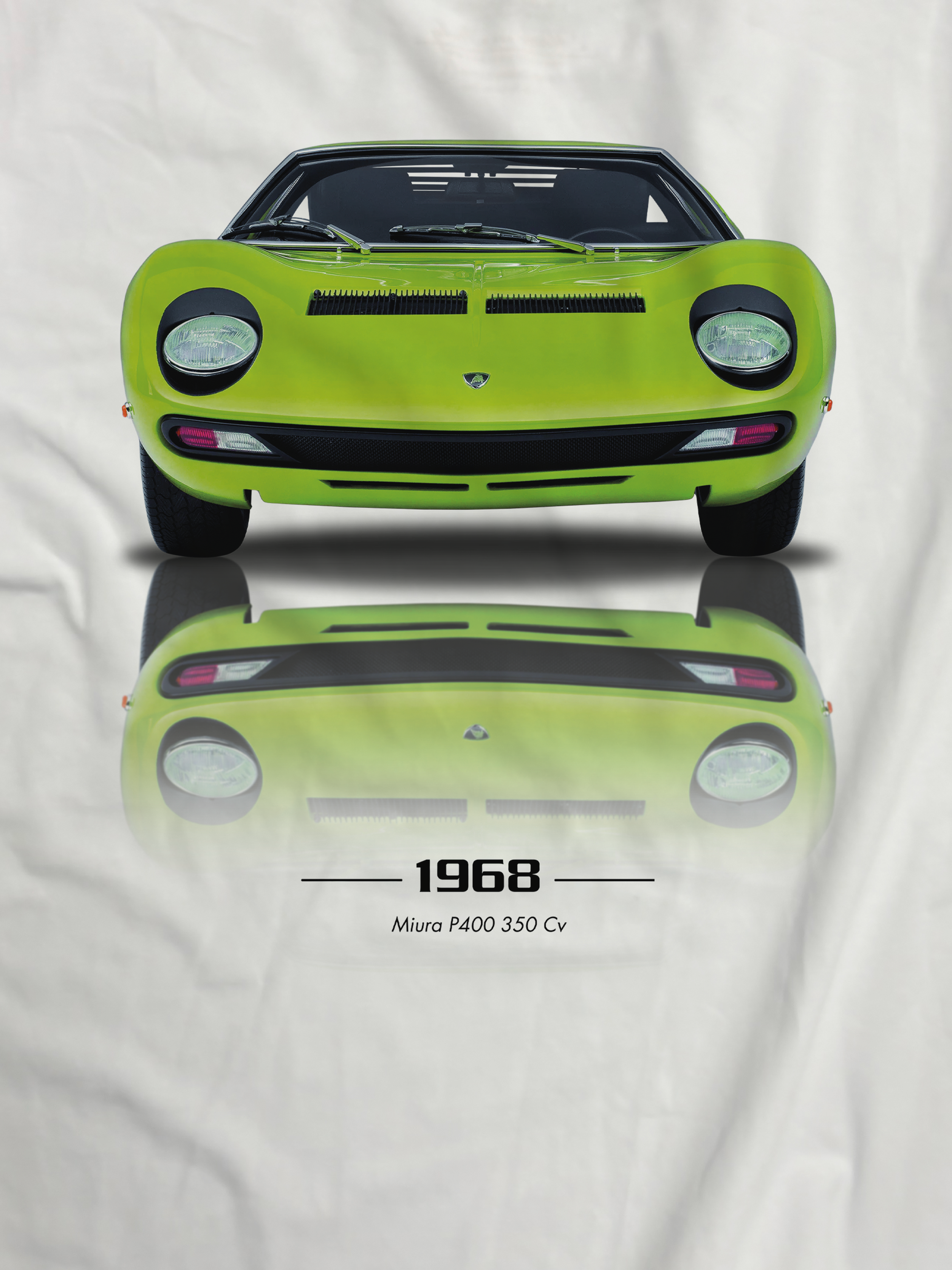 T-shirt manica corta Miura P400 Front