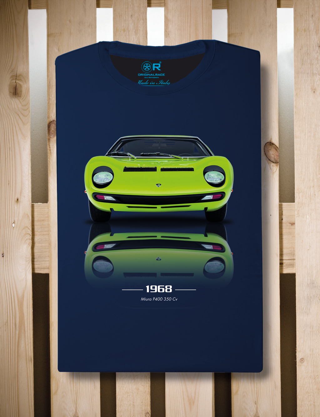 T-shirt manica corta Miura P400 Front