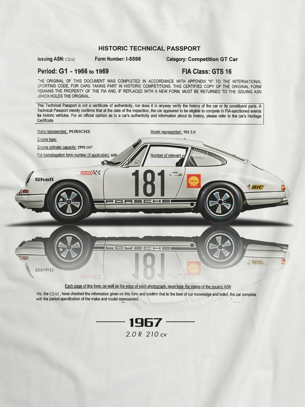 T-shirt à manches courtes 300 SL G