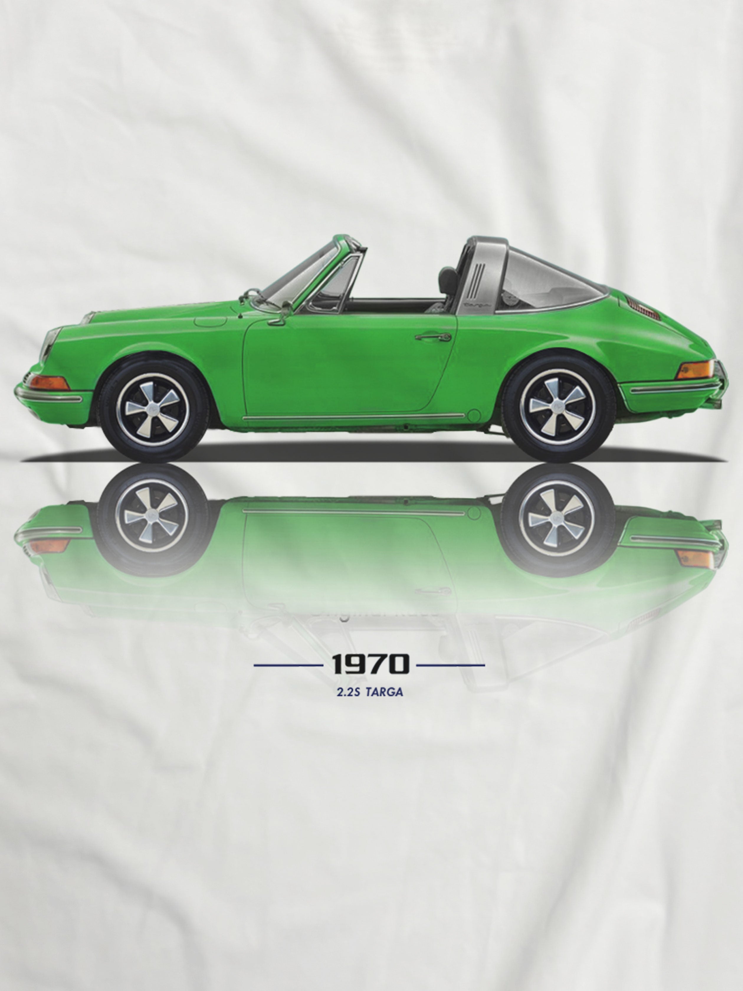 T-shirt manica corta 2.2S Targa Green 1970