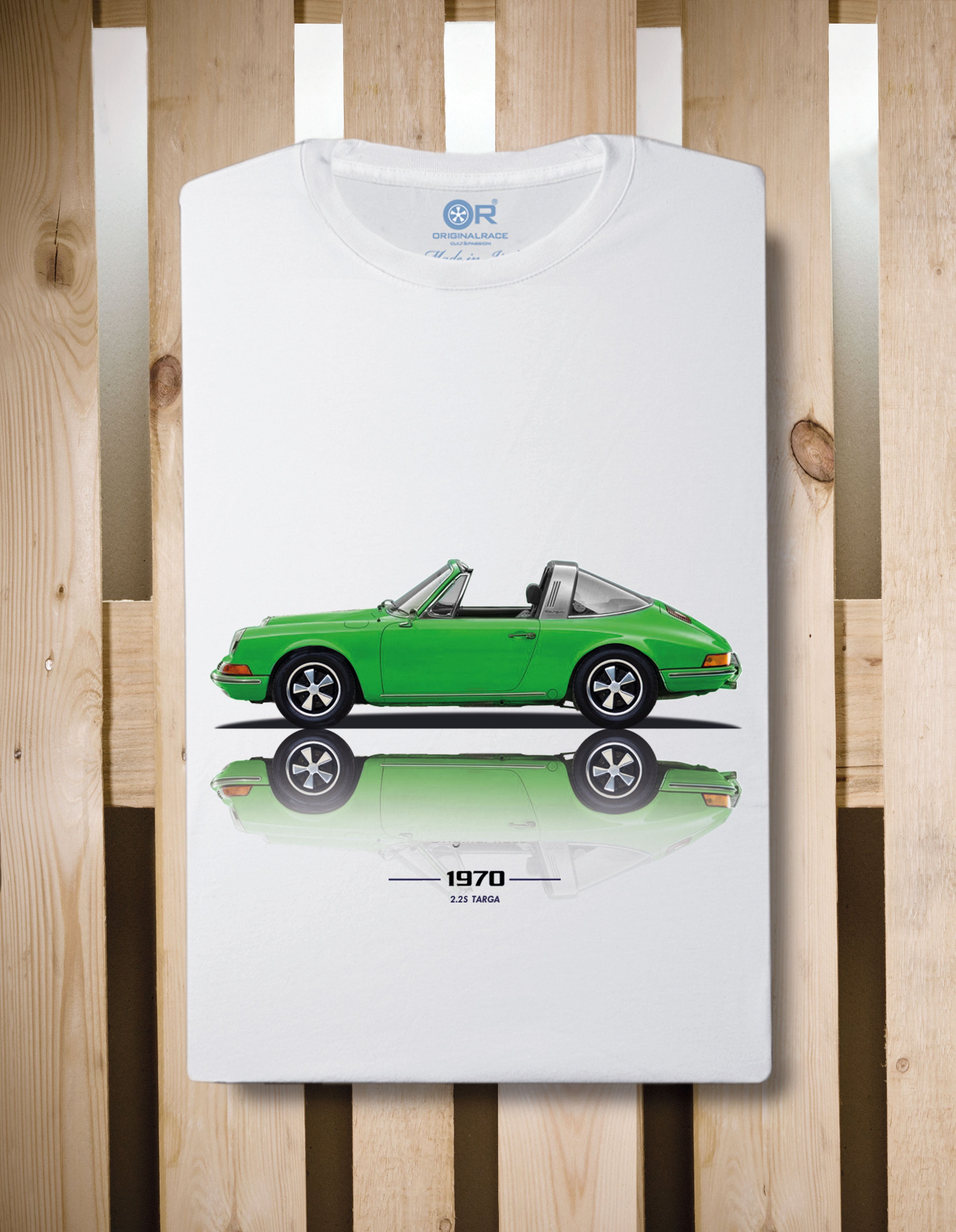 T-shirt manica corta 2.2S Targa Green 1970