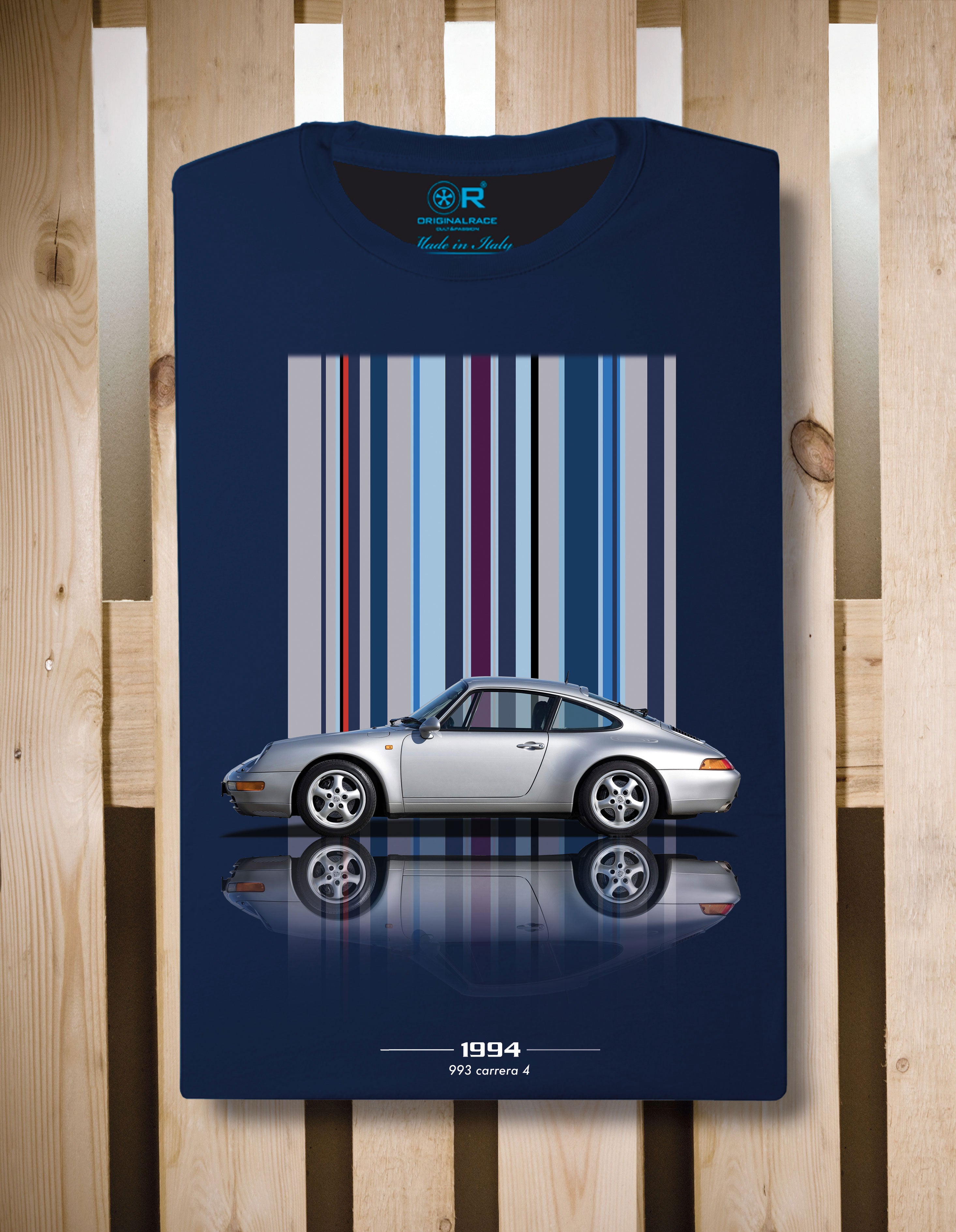 T-shirt manica corta 993 Carrera 4 Texture