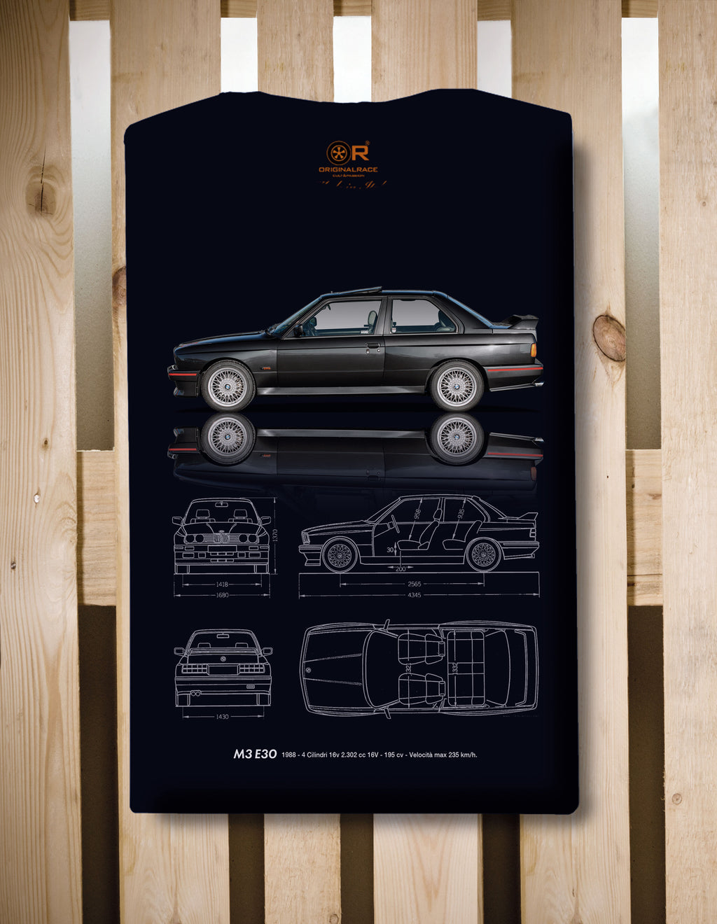 T-shirt manica corta E30 M3