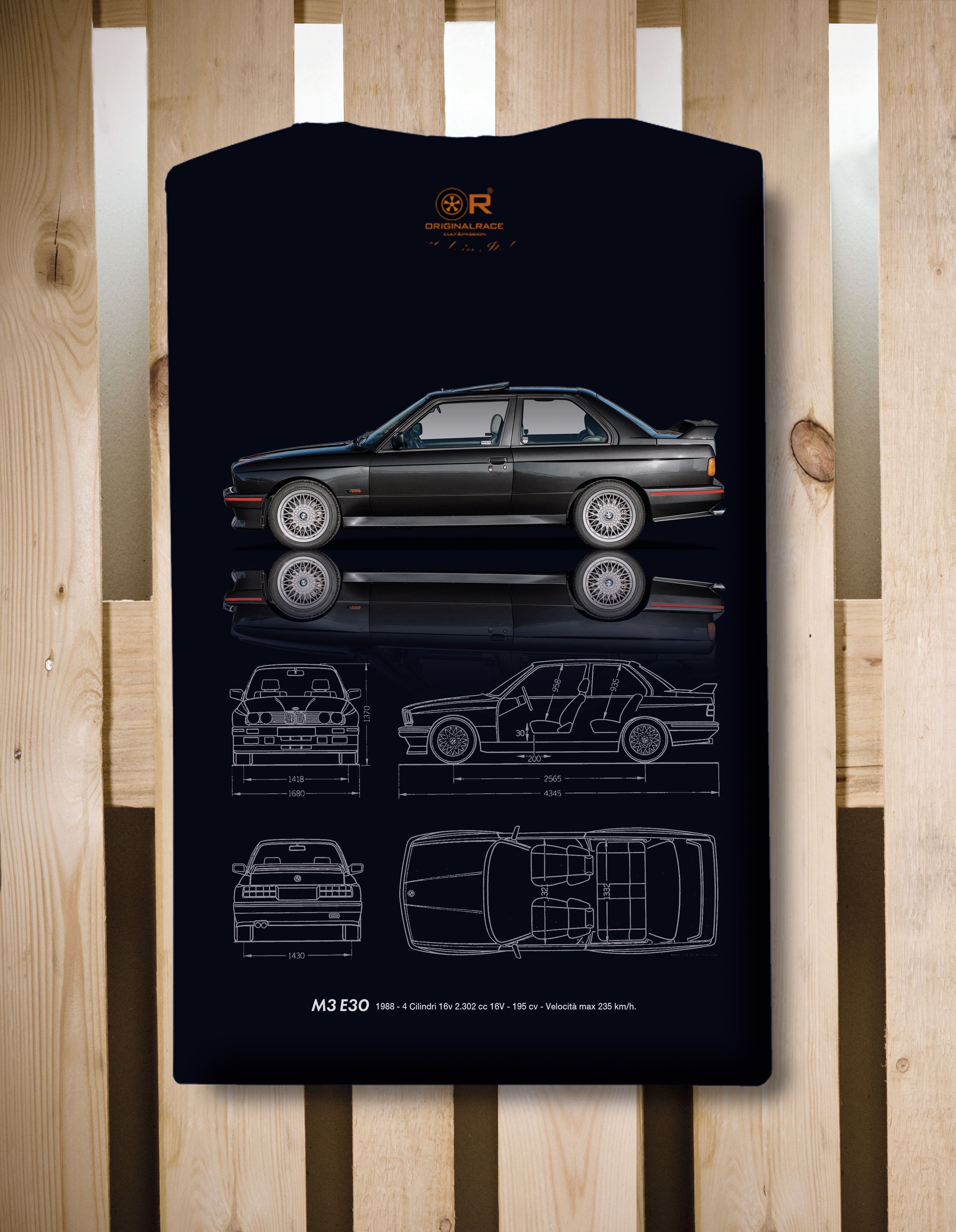 T-shirt manica corta E30 M3