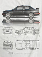 T-shirt manica corta E30 M3