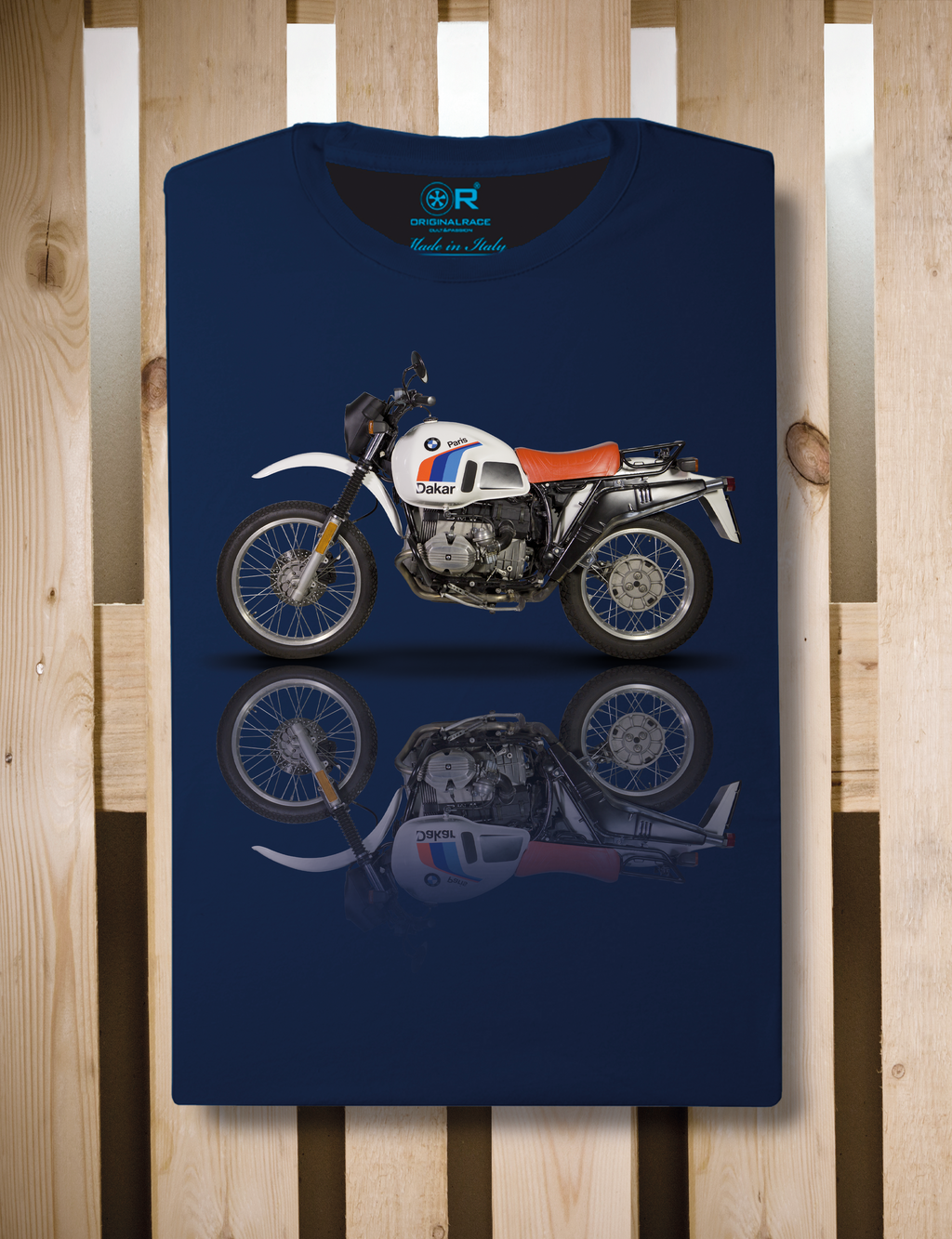 T-shirt manica corta R80 GS Paris Dakar