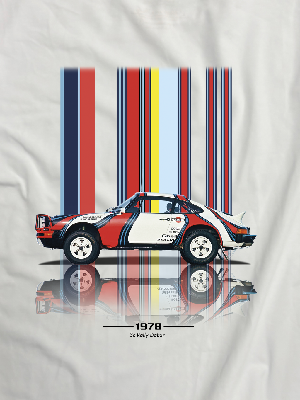 T-shirt manica corta SC Rally Dakar Texture