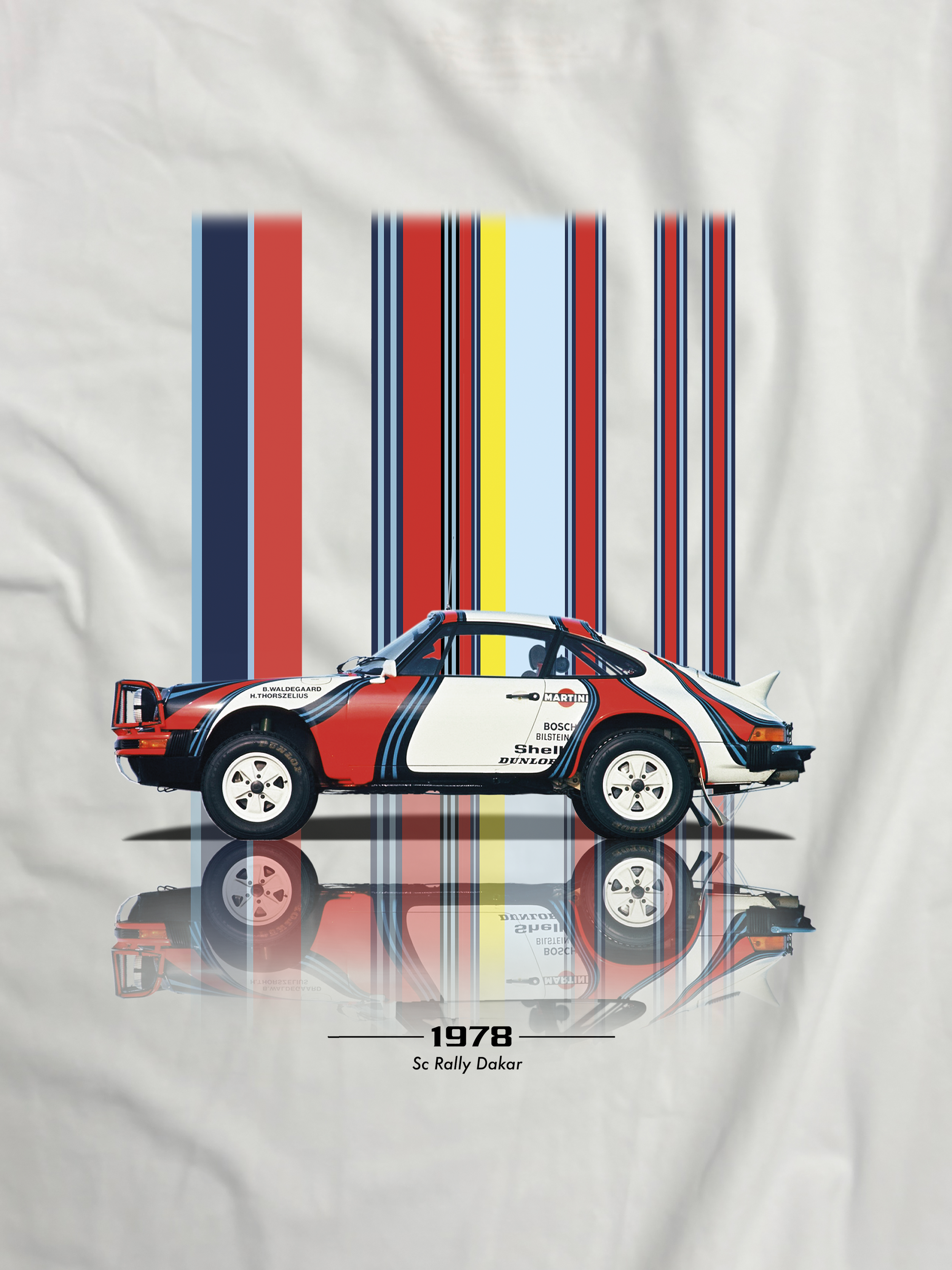 T-shirt manica corta SC Rally Dakar Texture