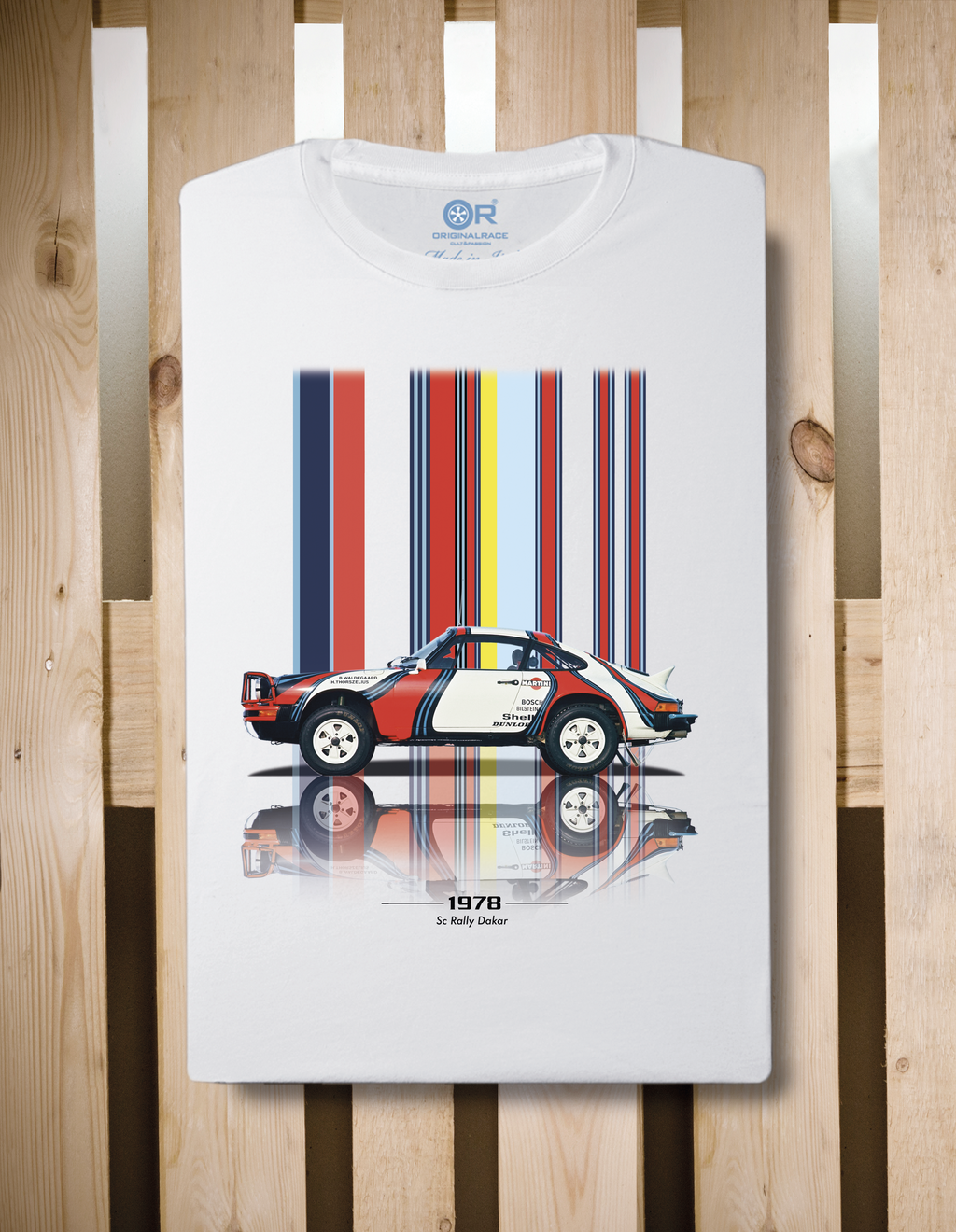 T-shirt manica corta SC Rally Dakar Texture