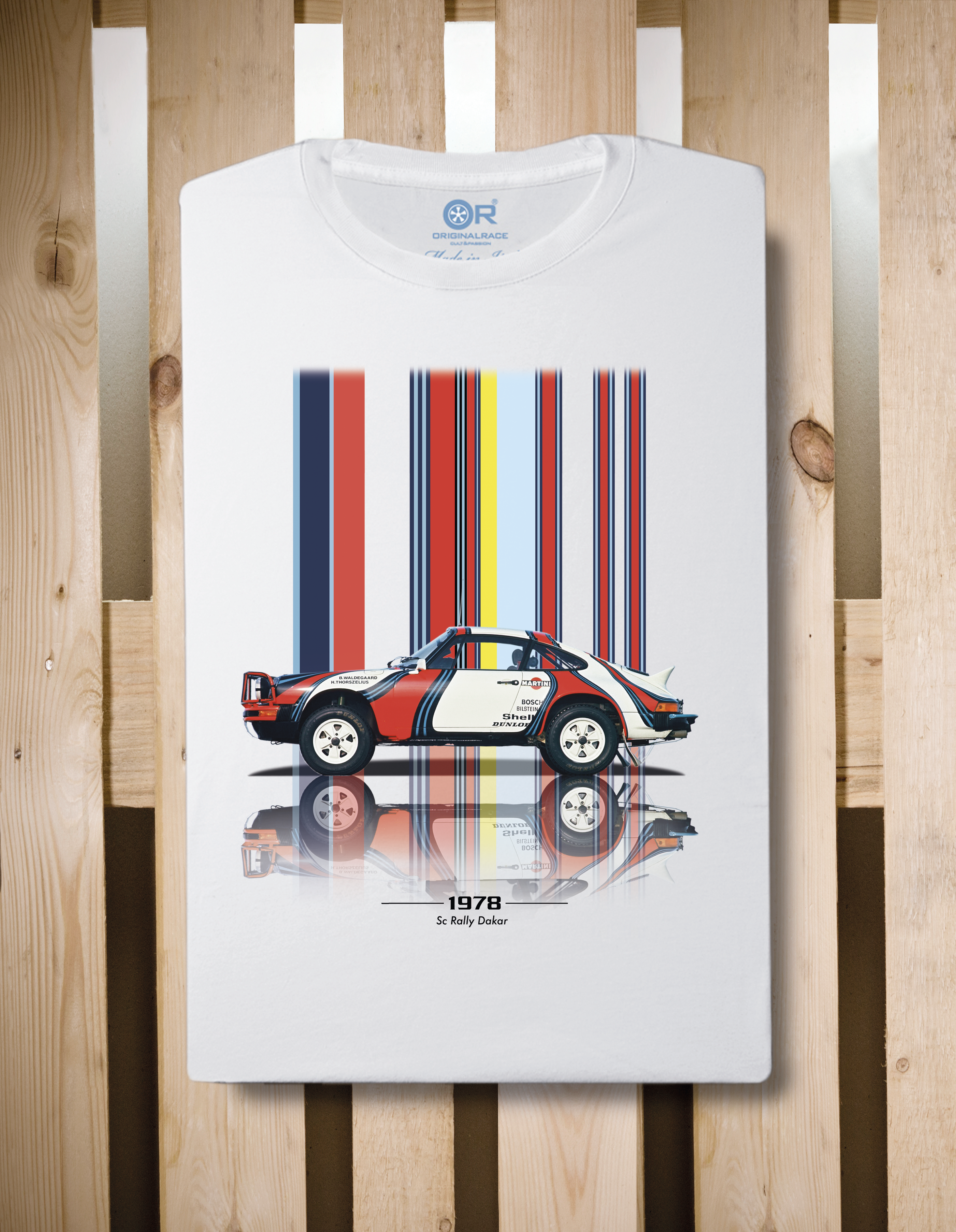 T-shirt manica corta SC Rally Dakar Texture