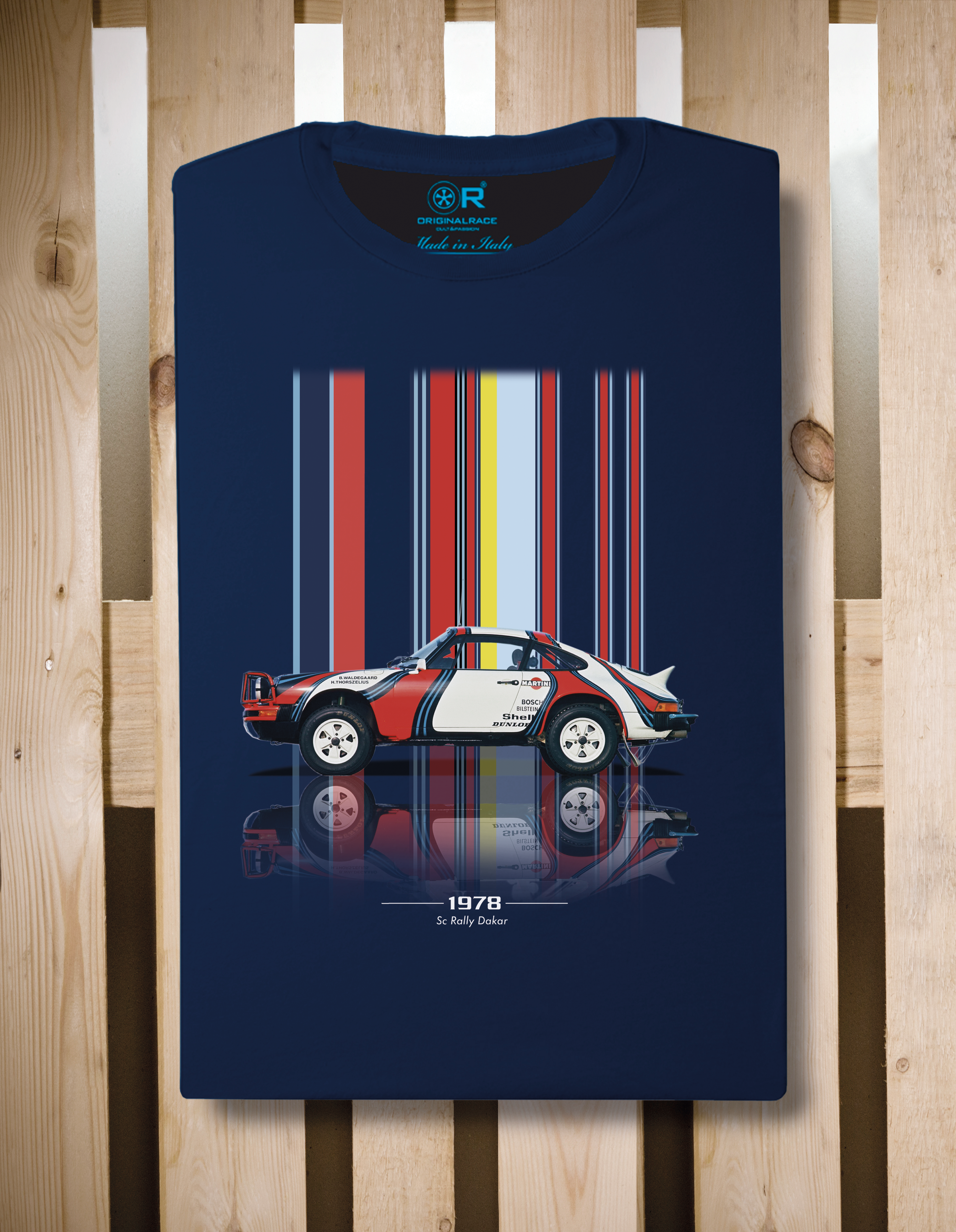 T-shirt manica corta SC Rally Dakar Texture