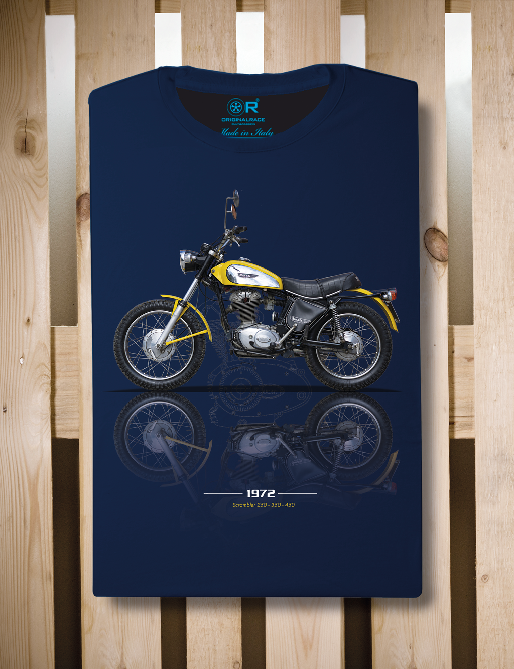 T-shirt manica corta Scrambler