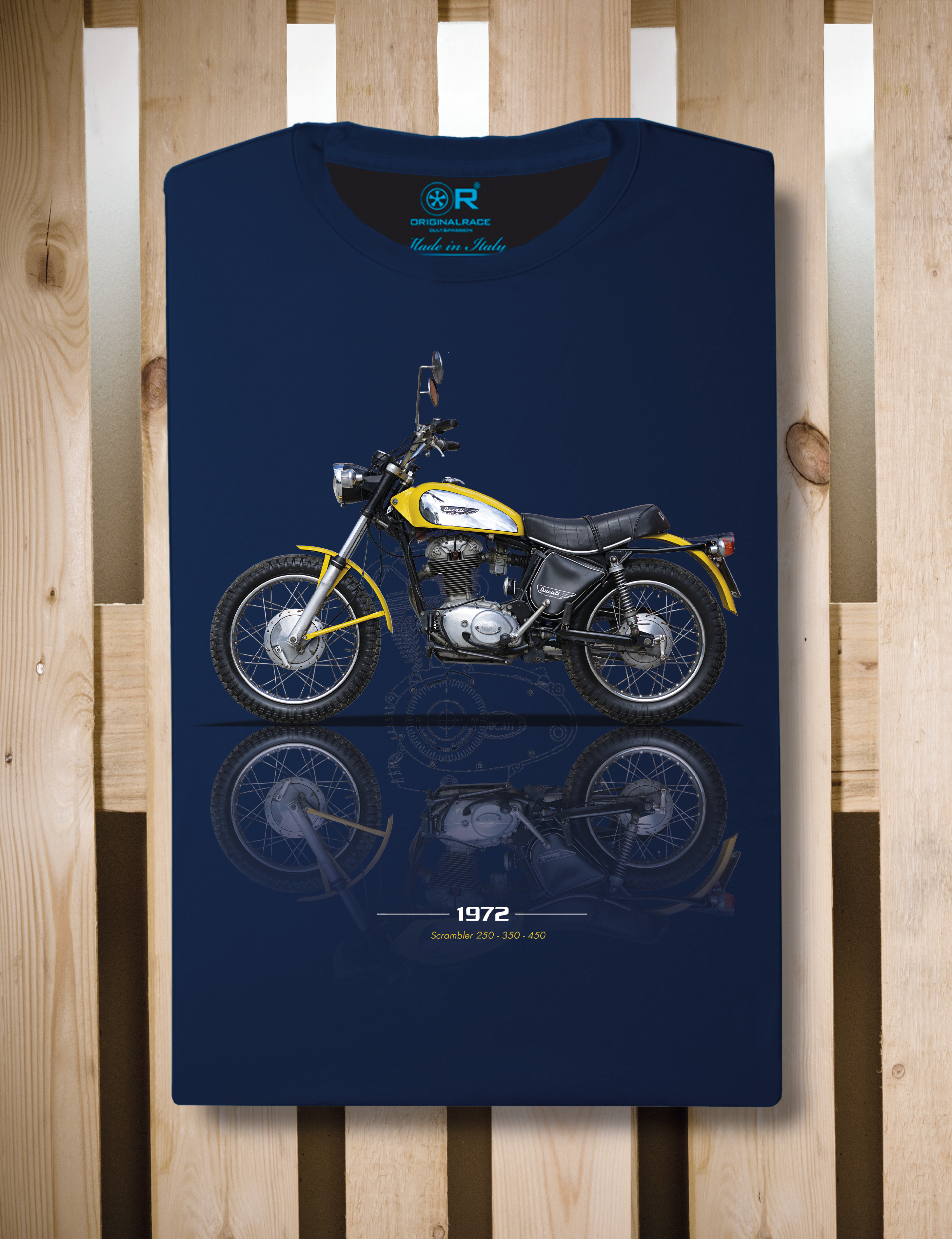T-shirt manica corta Scrambler
