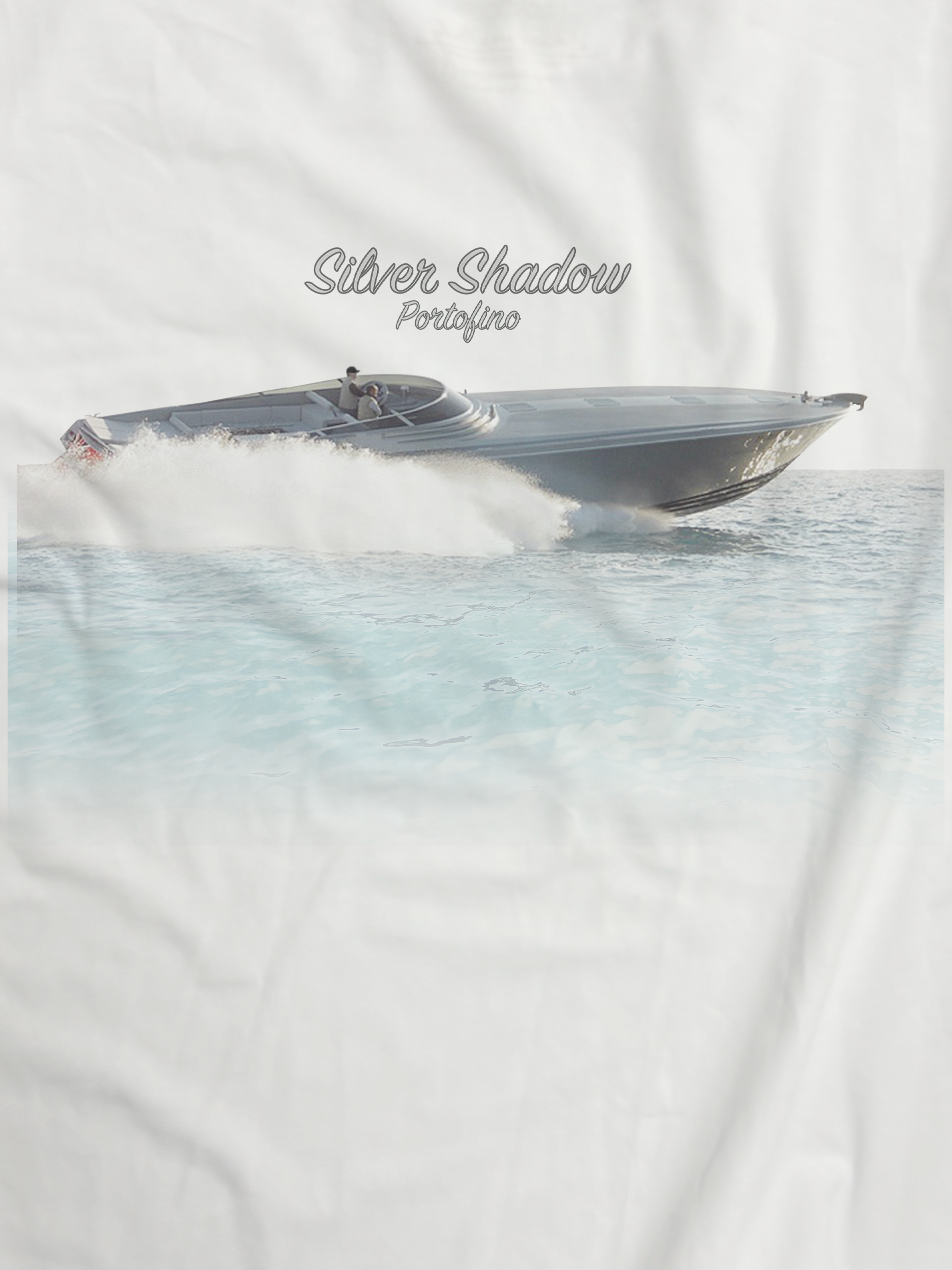 T-shirt manica Silver Shadow