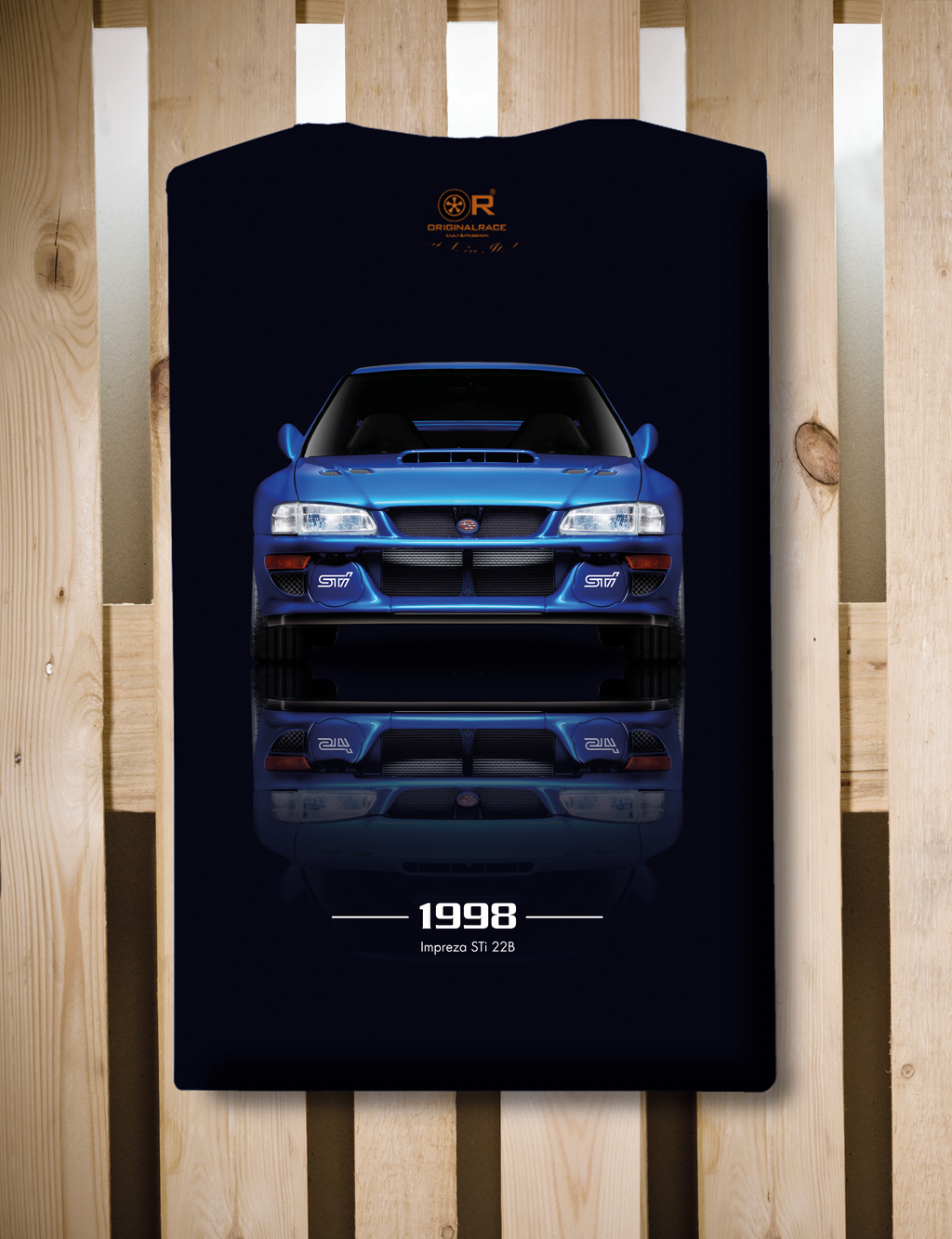 T-shirt manica corta Subaru Impreza Outlet cotone 100% organico