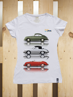 T-shirt manica corta Registro 356 Donna cotone 100% organico