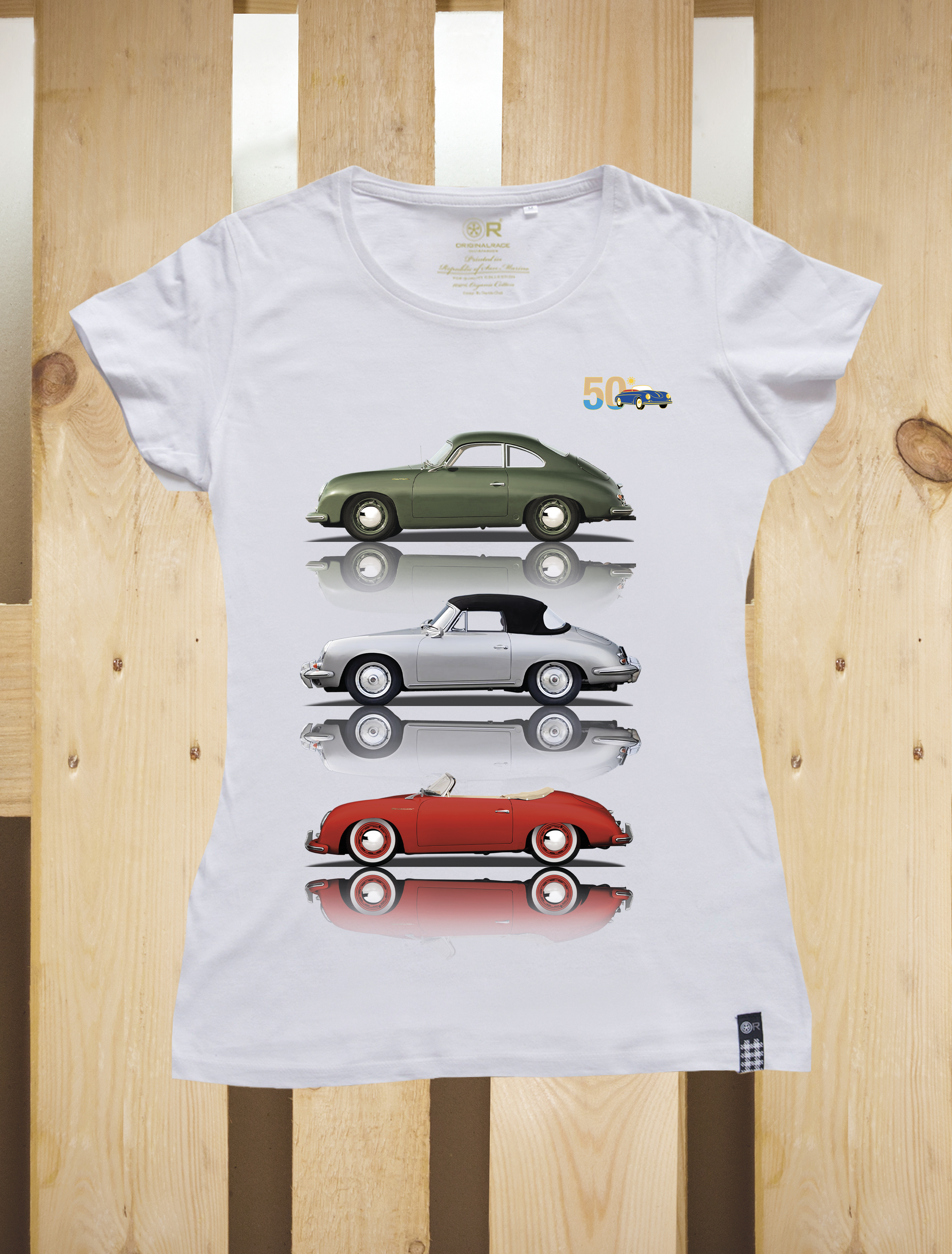 T-shirt manica corta Registro 356 Donna cotone 100% organico