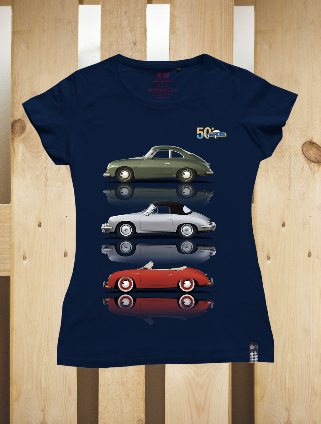 T-shirt manica corta Registro 356 Donna cotone 100% organico