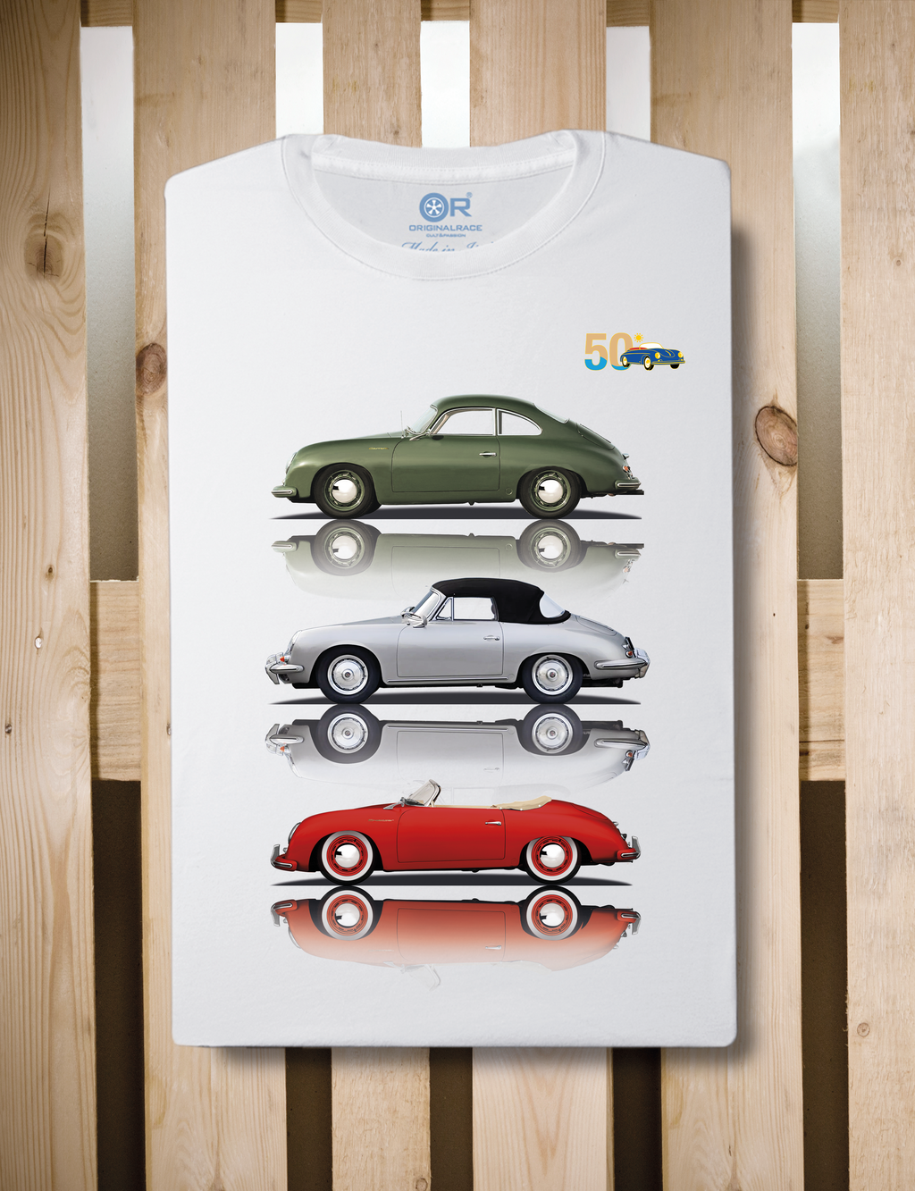 T-shirt manica corta 50° Registro 356