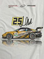 KIT FANS CLUB Lorenzo Cheli Pilota Dinamic Motorsport del Porsche Carrera Cup italia