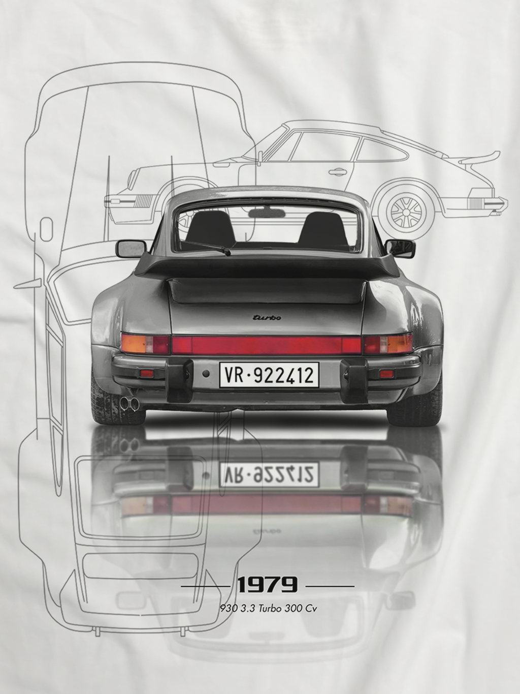 T-shirt manica corta 930 3.3 Turbo Tech