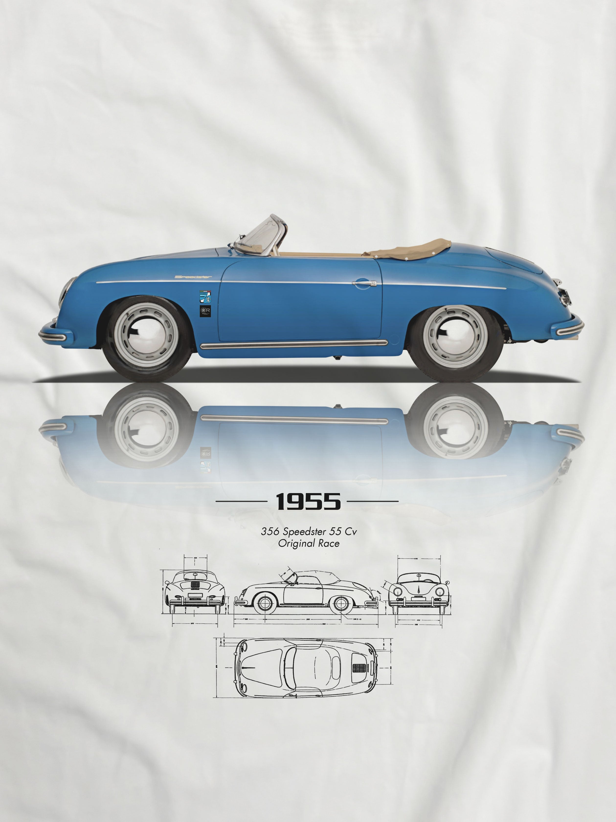 T-shirt manica corta 356 55 Speedster