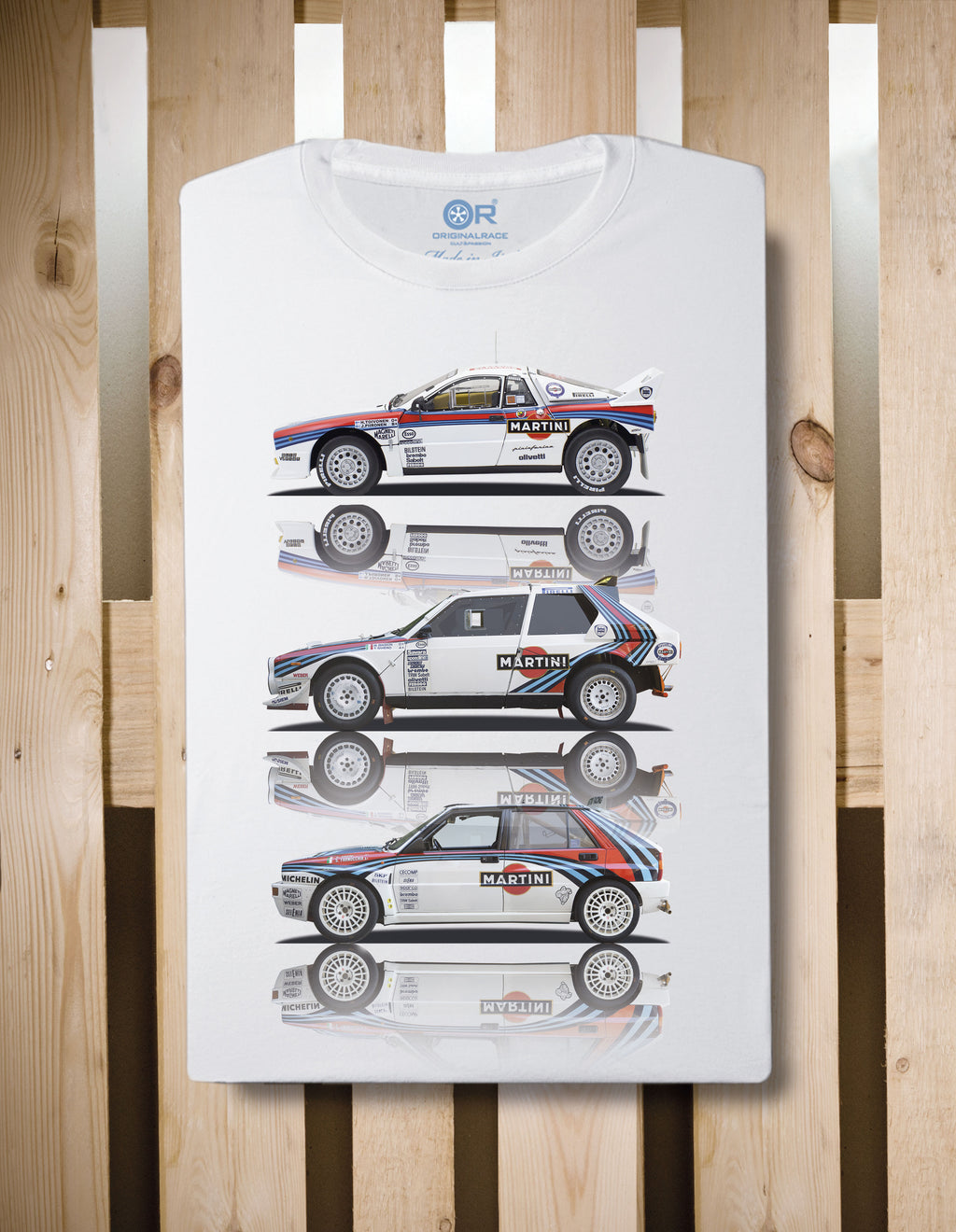 T-shirt manica corta Italian Rally Cars