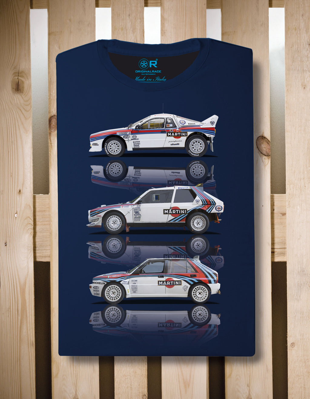 T-shirt manica corta Italian Rally Cars