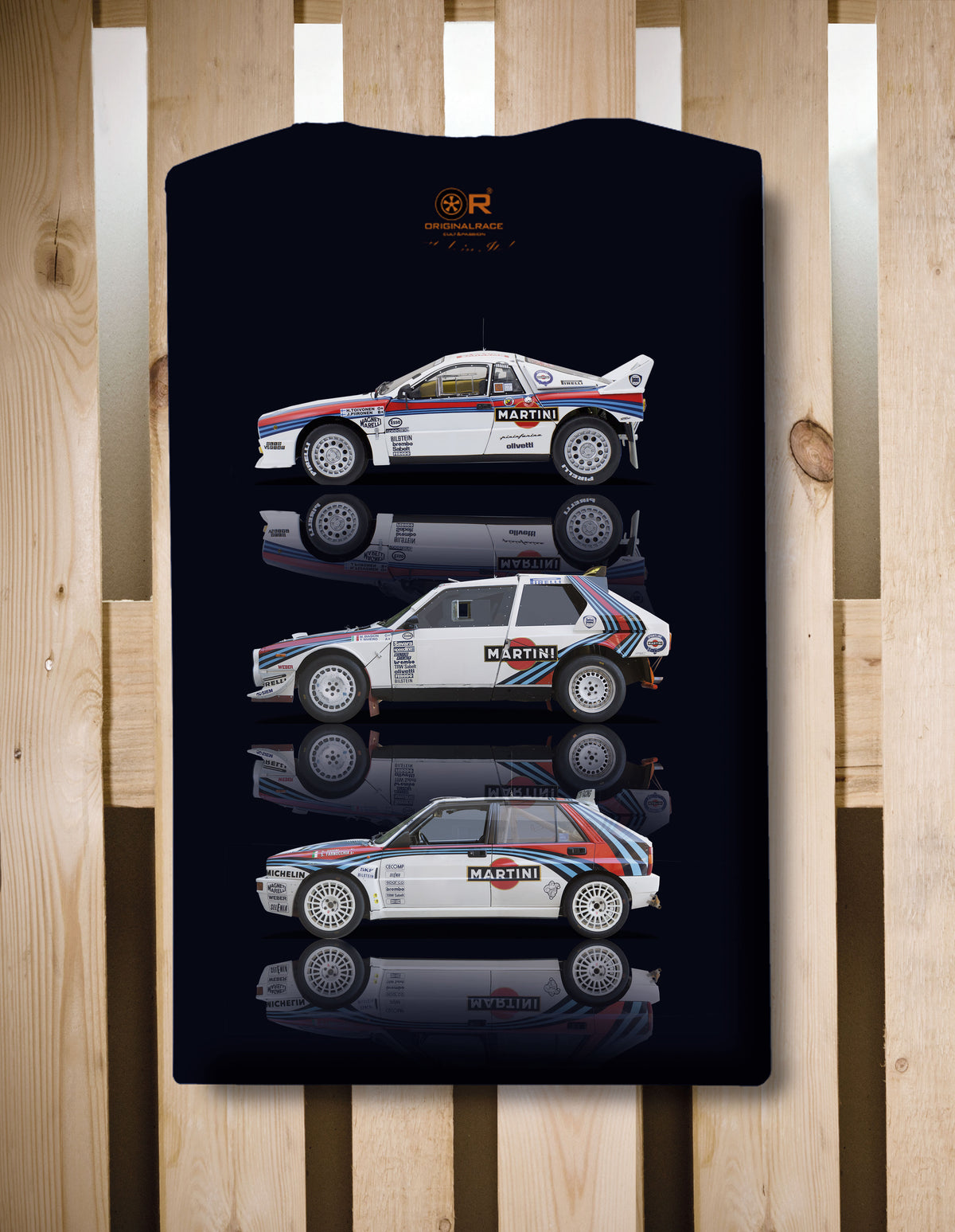 T-shirt manica corta Italian Rally Cars
