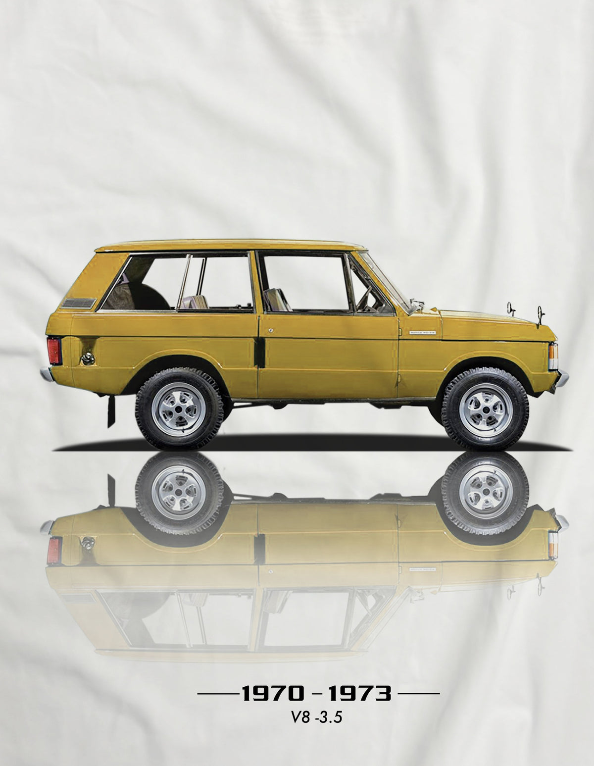 T-shirt manica corta Range Rover Sahara Dust