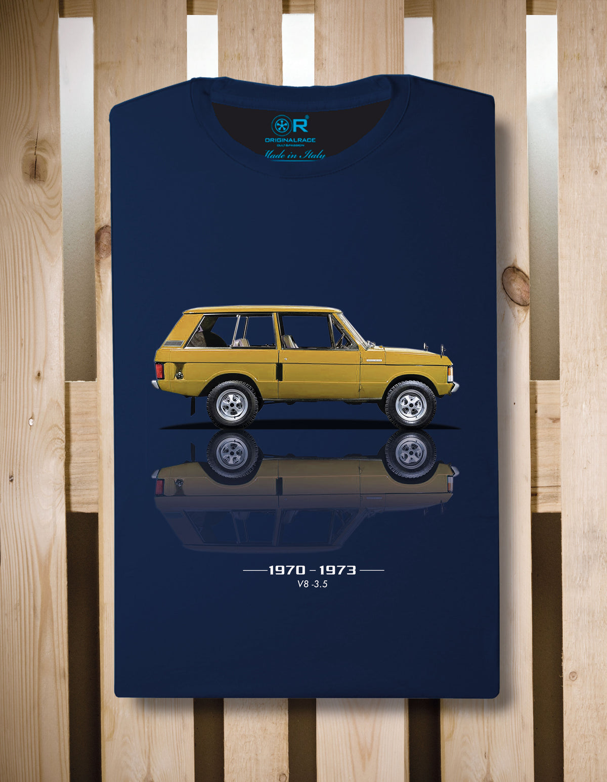 T-shirt manica corta Range Rover Sahara Dust
