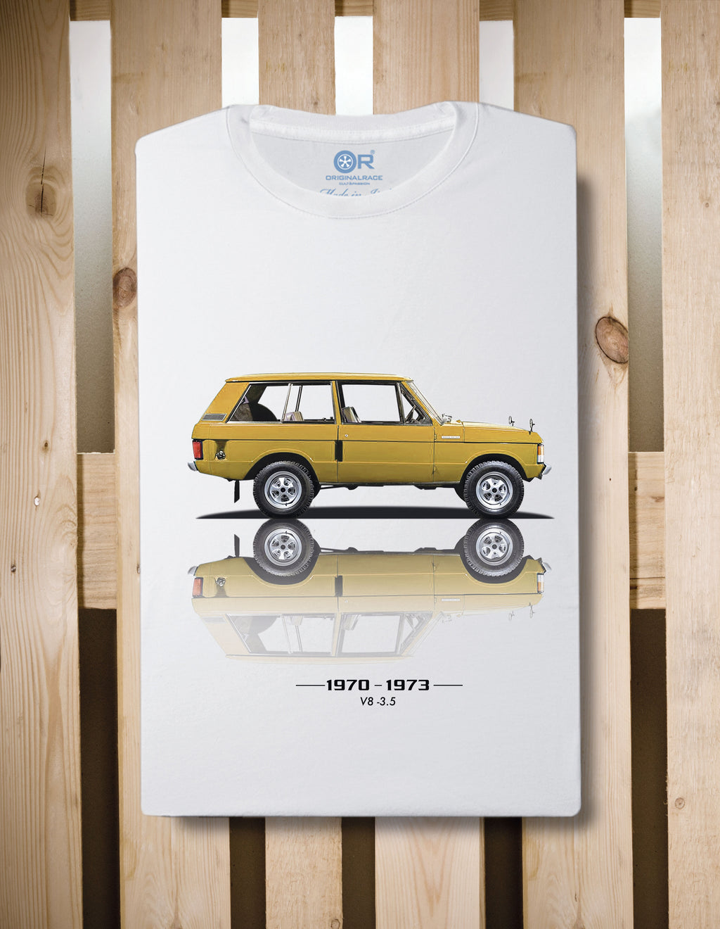 T-shirt manica corta Range Rover Sahara Dust