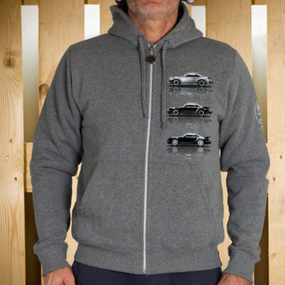 FELPA ZIP CAPPUCCIO 3.0 3.3 TURBO CUORE