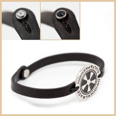 BRACCIALETTO NERO SWAROVSKI 
