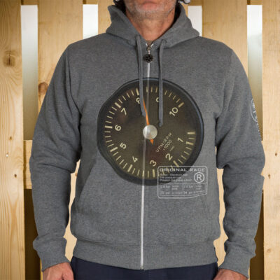 FELPA ZIP CAPPUCCIO 0004 FRONTE