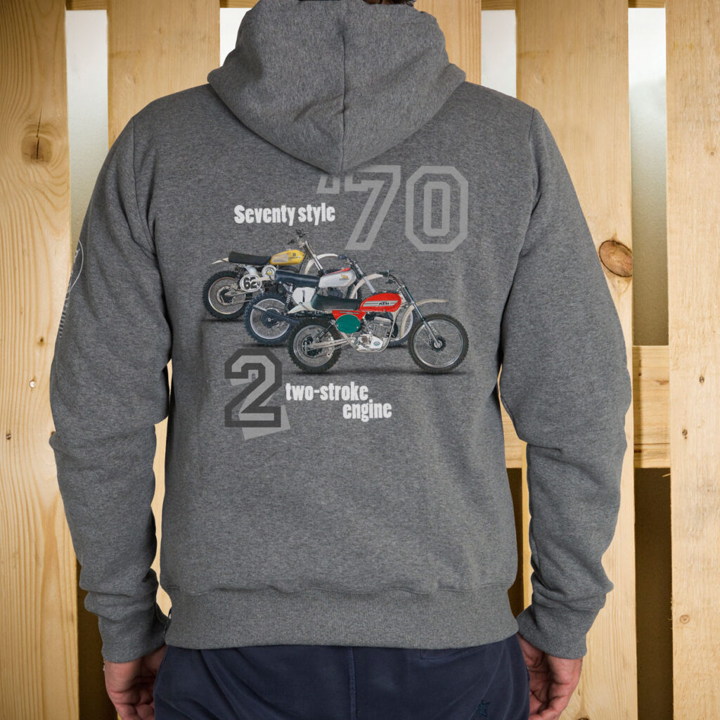 PTF TWO STROKE RETRO GREY