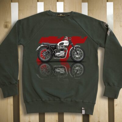 FELPA GIROCOLLO BONEVILLE TT SPECIAL