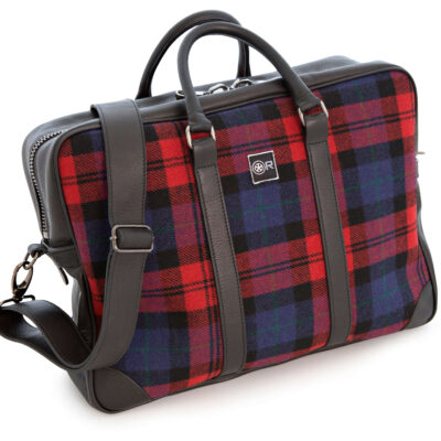 BORSA 24 H TARTAN RED