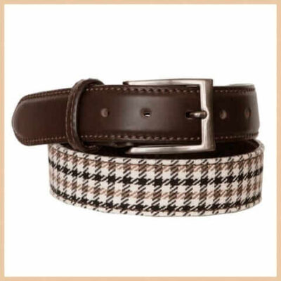 CINTURA 02 BROWN PEPITA