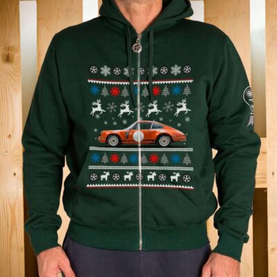 FELPA ZIP CAPPUCCIO ST OR W GREEN