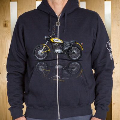 FELPA ZIP CAPPUCCIO SCRAMBLER